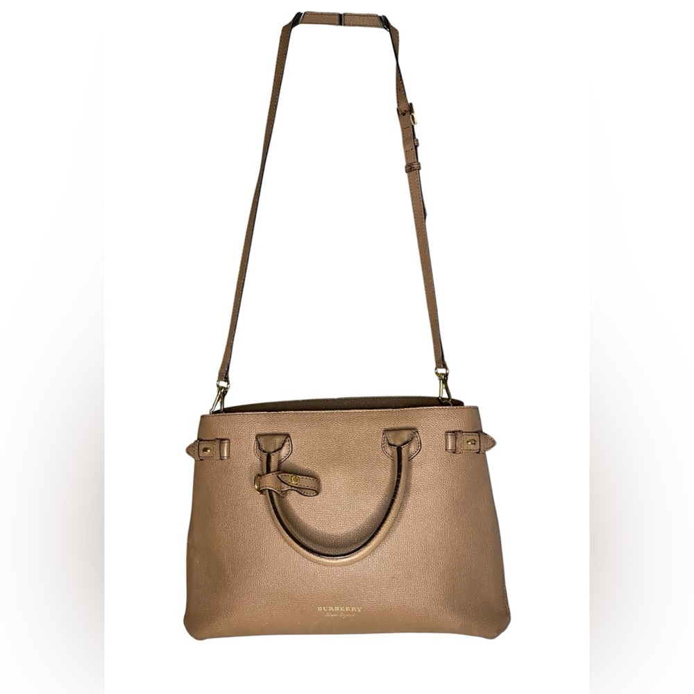 Burberry Brown Leather Satchel
